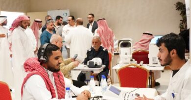 مجمع الملك فهد لطباعة المصحف الشريف يقيم فعالية صحية لمنسوبيه بالتعاون مع المستشفى السعودي الألماني