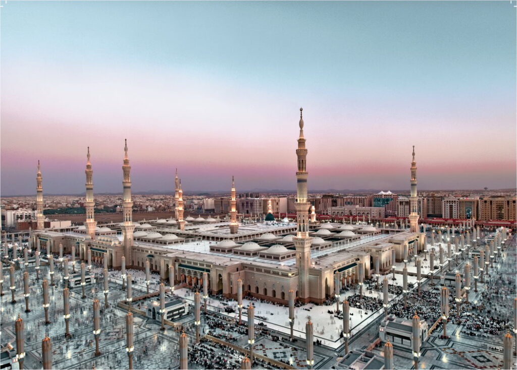 تقويم مواقيت الصلاة للمدينة المنورة