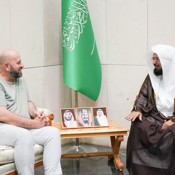 مجمع الملك فهد لطباعة المصحف الشريف يستقبل المفتي العام لجمهورية الجبل الأسود