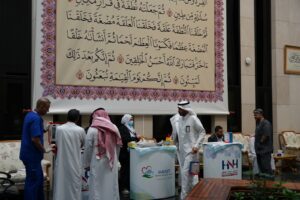 مجمع الملك فهد لطباعة المصحف الشريف ينفذ برنامجًا توعويًا صحيًا لمنسوبيه